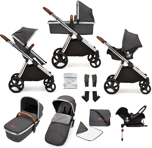 Ickle Bubba Eclipse 3 in 1 Travel System - Graphite Grey
