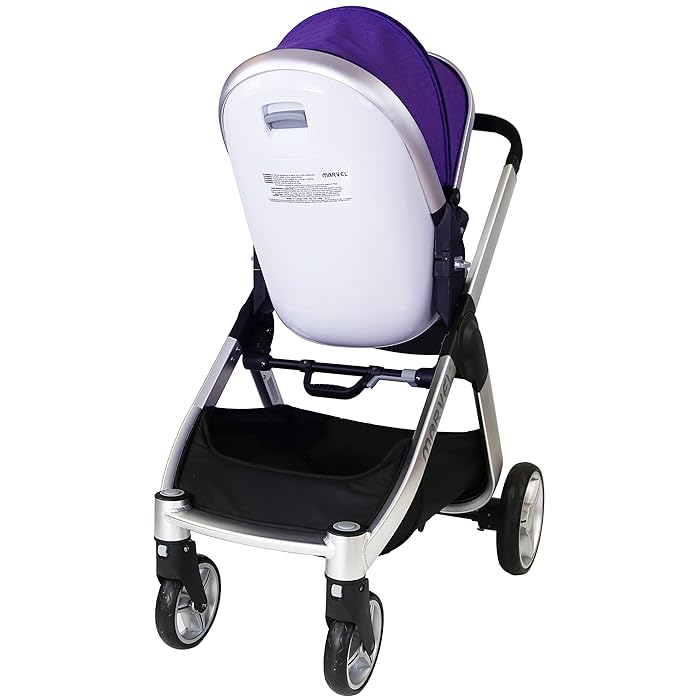 Isafe Marvel 2 in 1 Pram - Monaco Maroon