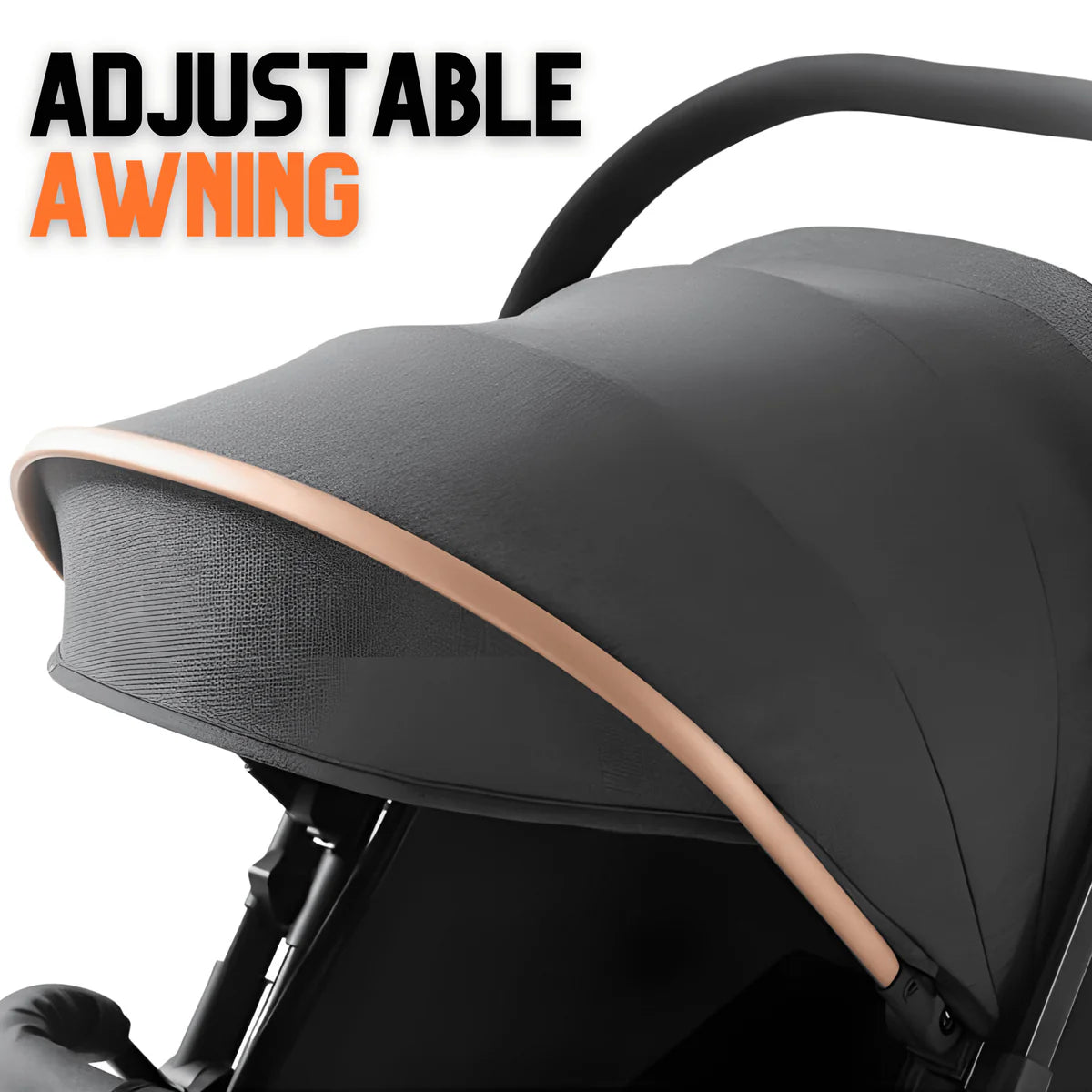 NimbleNest Lightweight Stroller - Royal Khaki