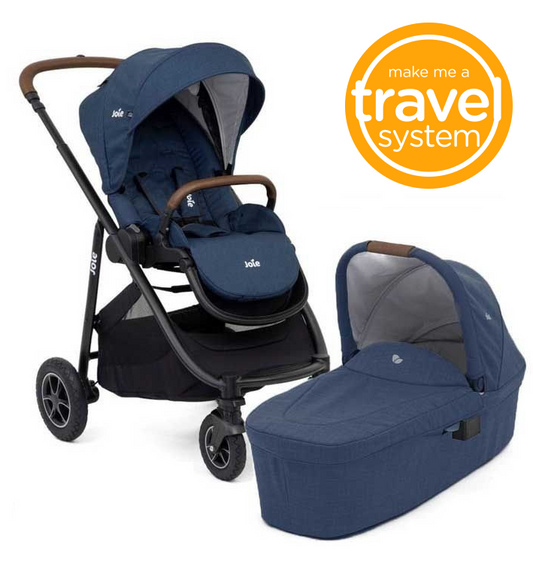 Joie versatrax E trio Travel System - Deep Sea