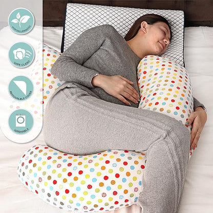 The Moon Brand Multi Position Maternity Pillow - Multi Coloured