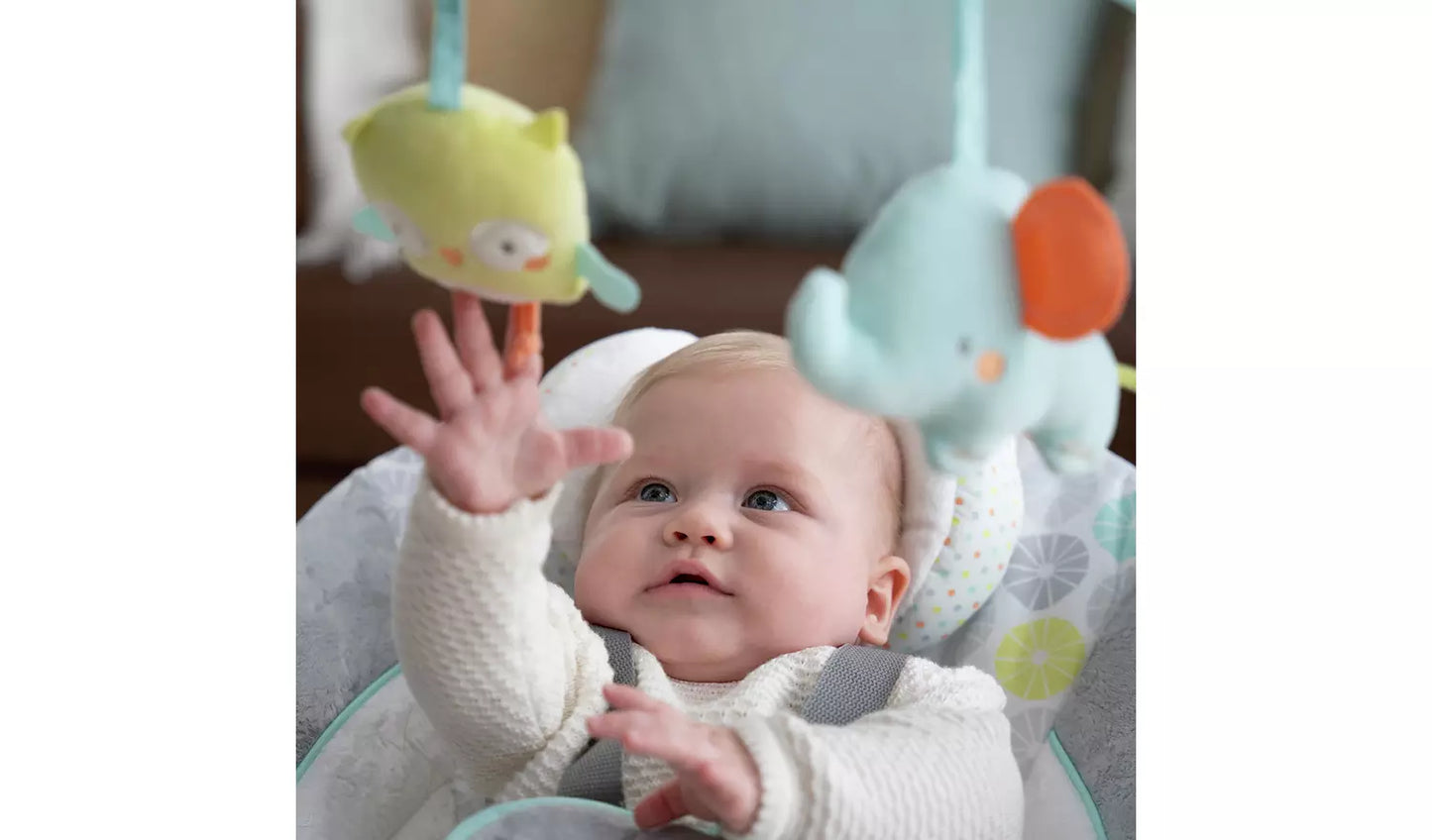 Ingenuity Swing 'n Go Hugs And Hoot Baby Swing