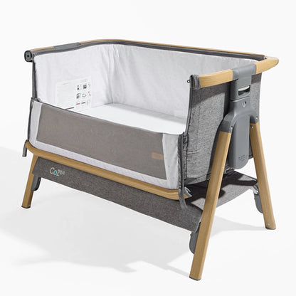 CoZee Bedside Crib - Charcoal