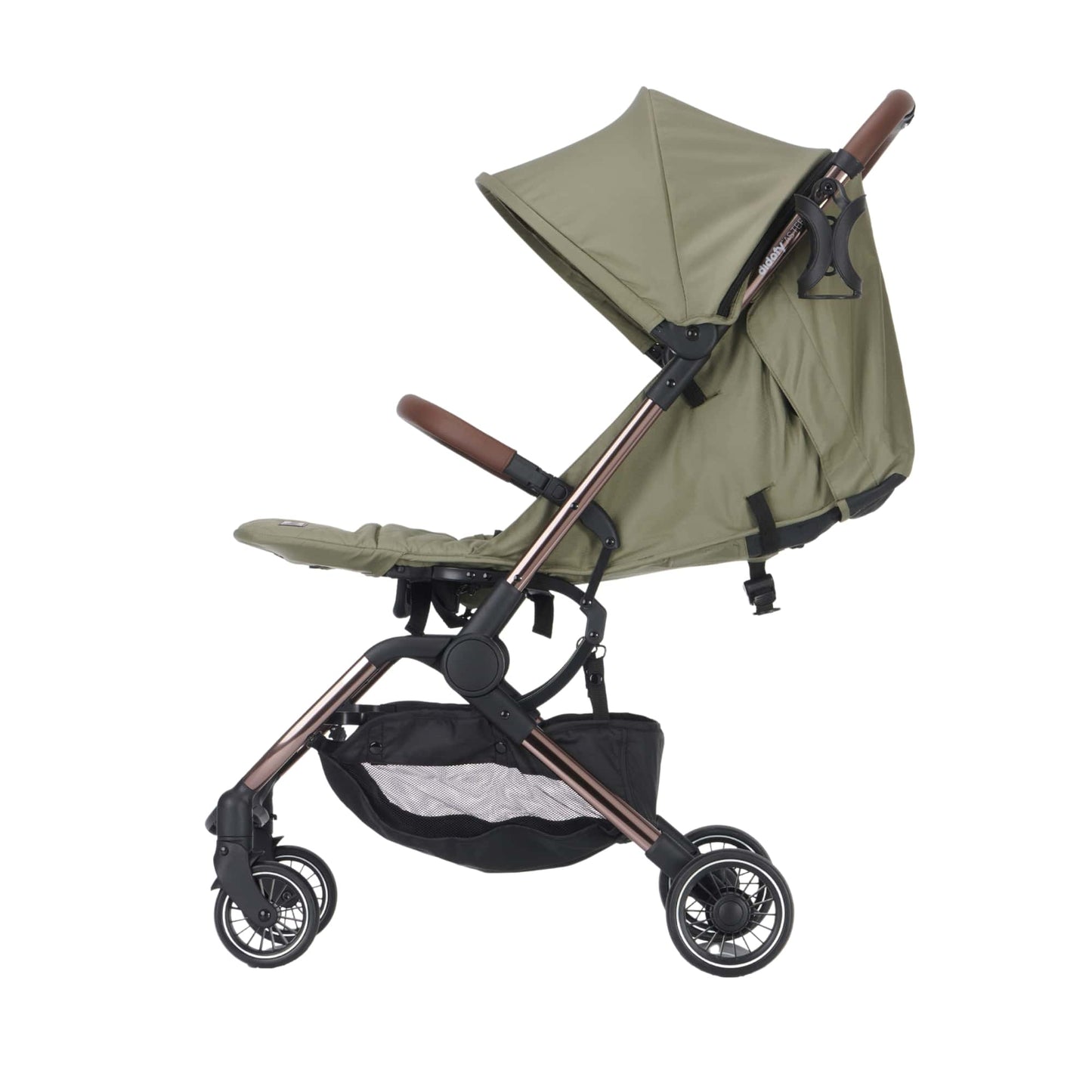 DIDOFY ASTER 2 2-IN-1 STROLLER BUNDLE | ULTRA-COMPACT TRAVEL SYSTEM WITH CARRYCOT - OLIVE