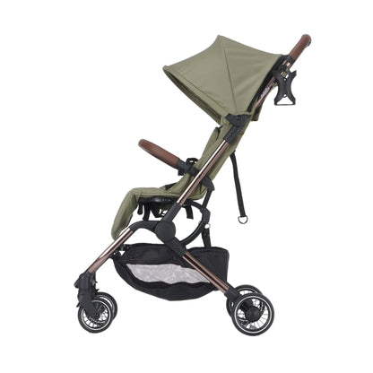 DIDOFY ASTER 2 2-IN-1 STROLLER BUNDLE | ULTRA-COMPACT TRAVEL SYSTEM WITH CARRYCOT - OLIVE