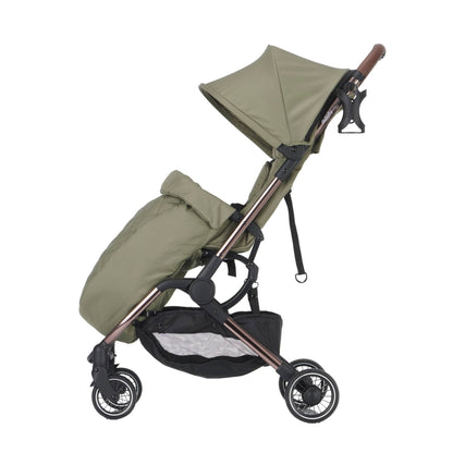 DIDOFY ASTER 2 2-IN-1 STROLLER BUNDLE | ULTRA-COMPACT TRAVEL SYSTEM WITH CARRYCOT - OLIVE