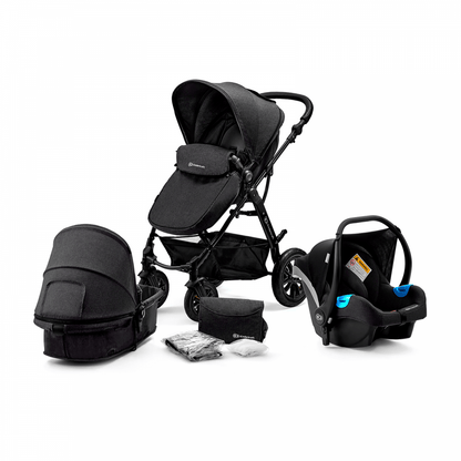 Kinderkraft Moov CT 3in1 + Car Seat - Black
