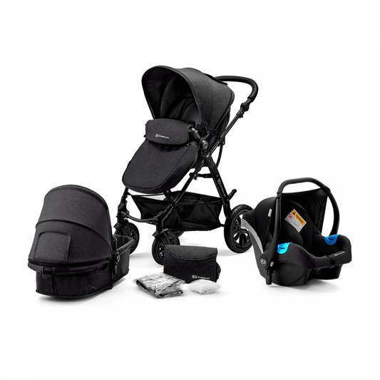 Kinderkraft Moov CT 3in1 + Car Seat - Black