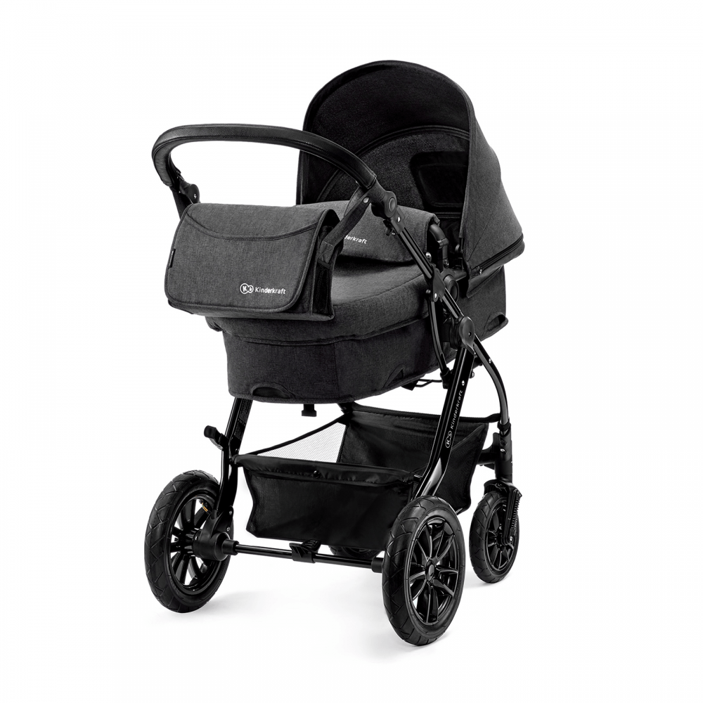 Kinderkraft Moov CT 3in1 + Car Seat - Black
