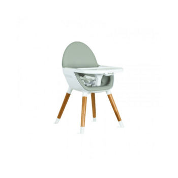 Koo-Di Duo Wooden Highchair – Grey and Beech