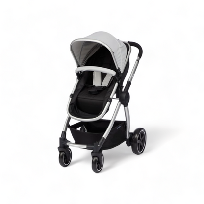 Mothercare 4-wheel Journey 2 in 1 Travel System - Grey