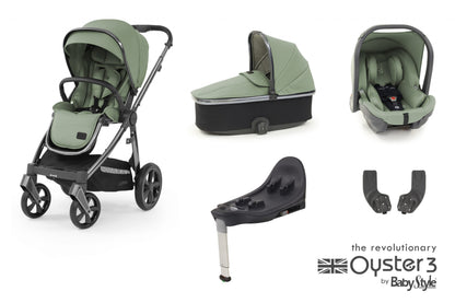 BabyStyle Oyster 3 Luxury Bundle Package - Spearmint