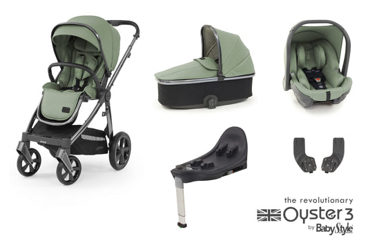 BabyStyle Oyster 3 Luxury Bundle Package - Spearmint