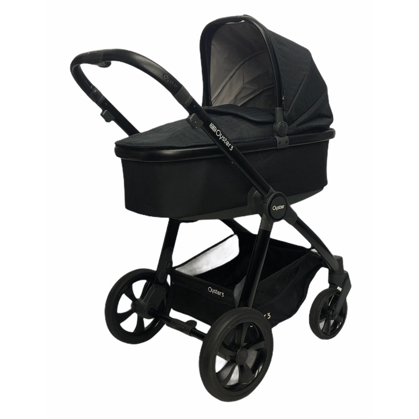 Babystyle Oyster 3 Luxury Maxi Cosi Cabriofix Bundle -Caviar/Noir