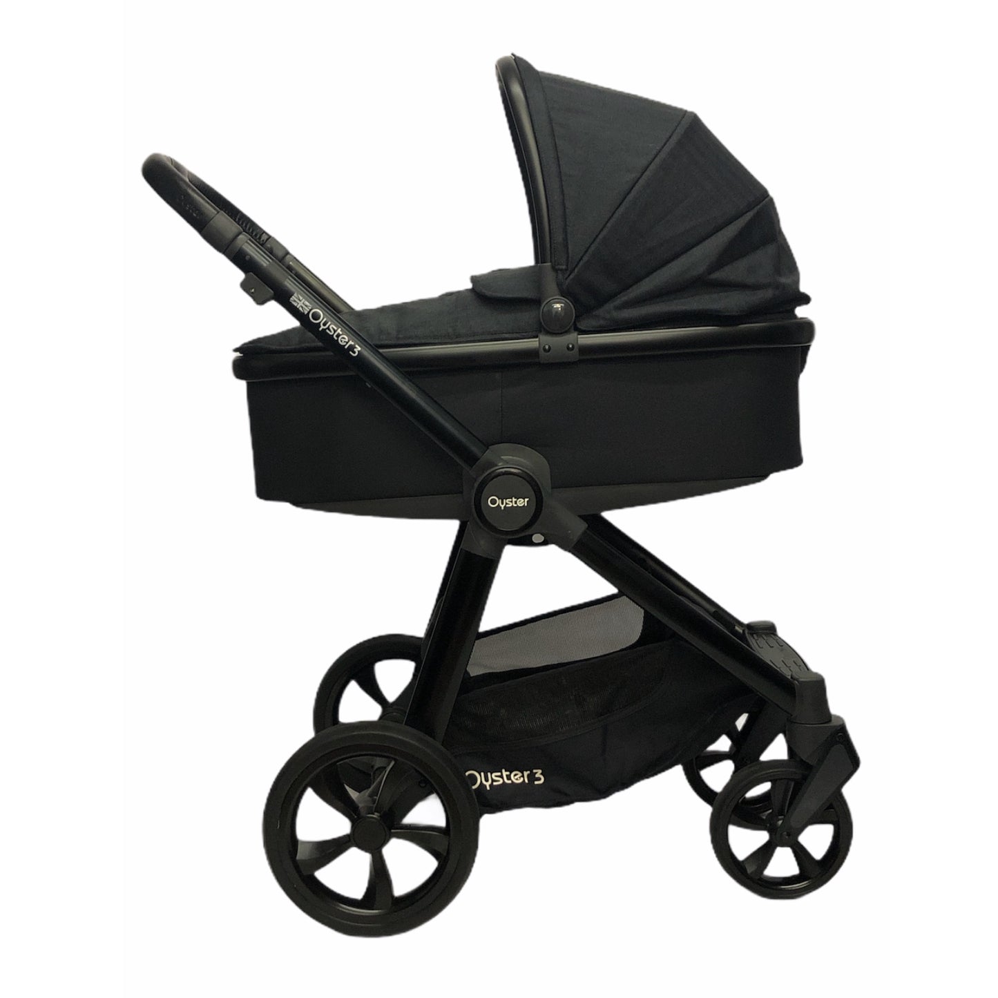 Babystyle Oyster 3 Luxury Maxi Cosi Cabriofix Bundle -Caviar/Noir