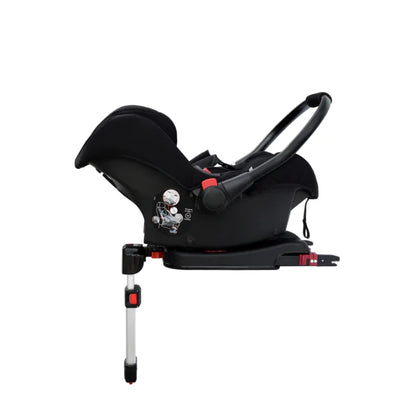 Ickle Bubba Stomp V4 All in One Travel System with ISOFIX Base – Midnight Chrome