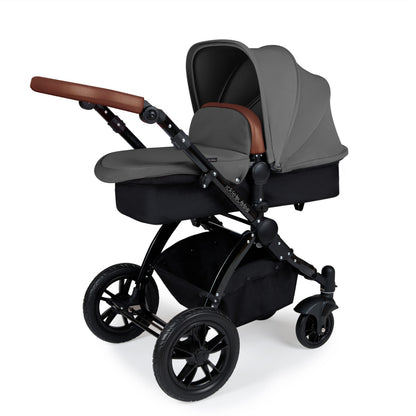 Ickle bubba Stomp V3 Black 2 in 1 Travel System - Graphite Grey