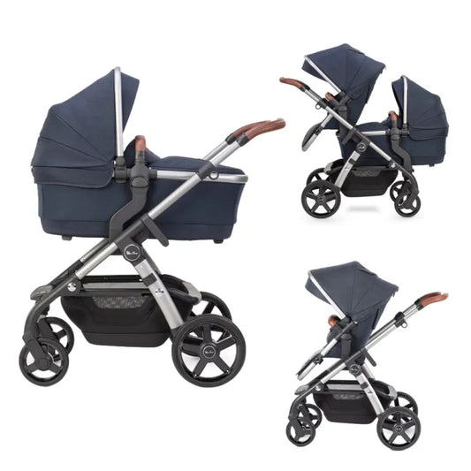 Silver Cross Wave 2 in 1 Pram & Pushchair – Indigo