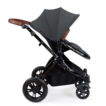 Ickle bubba Stomp V3 Black 2 in 1 Travel System - Graphite Grey