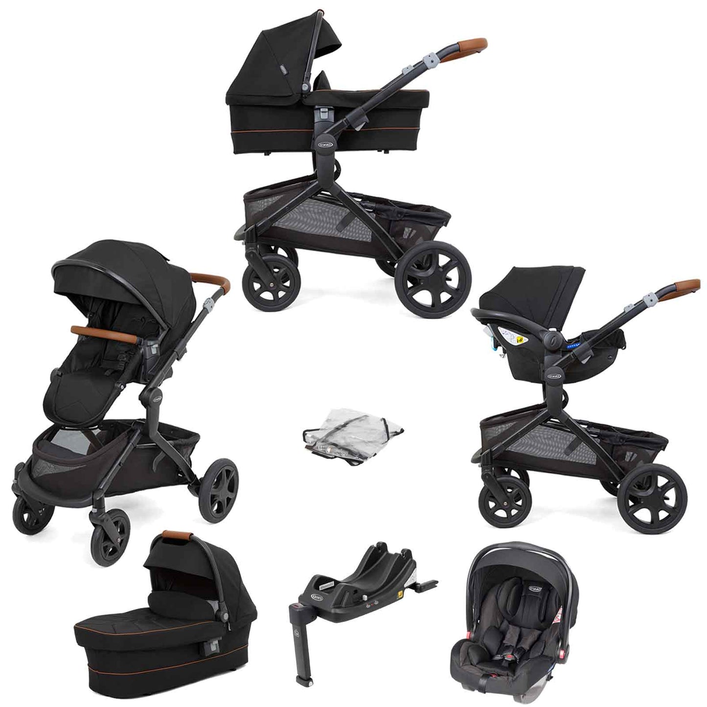 Graco Near2Me 3in1 Travel System - Elite