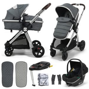 Babylo Panorama XT 3 in 1 travel system – Grey Melange