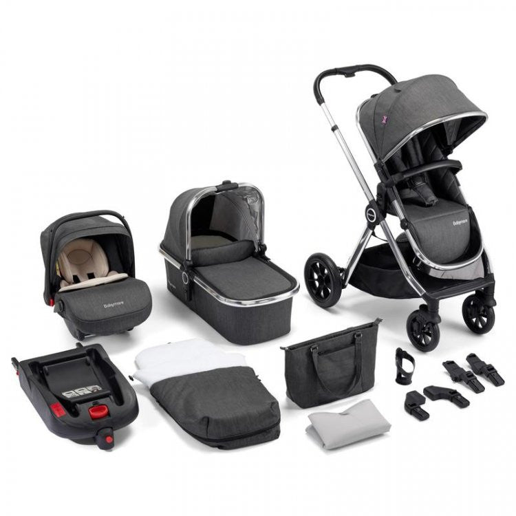 MEMORE V2 TRAVEL SYSTEM – CHROME SLATE