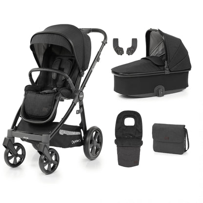 Babystyle Oyster 3 Luxury Maxi Cosi Cabriofix Bundle -Caviar/Noir