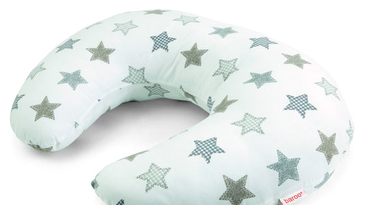 Baroo Beige Stars Nursing Pillow Review Mother Baby