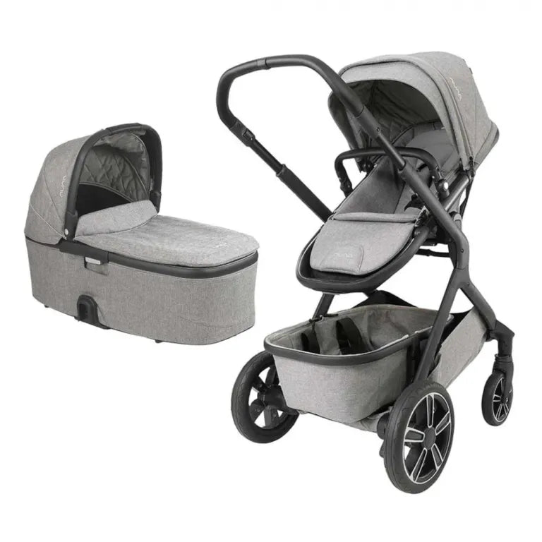 Nuna Demi Grow Pushchair + CarryCot Bundle – Frost