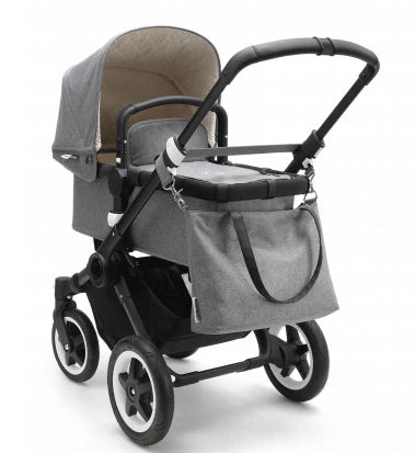 Bugaboo Buffalo Classic+ Pushchair - Grey Melange on Black Frame