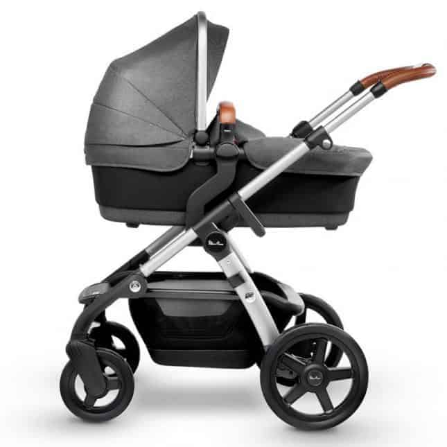Silver Cross Wave 2 in 1 Double Pram & Pushchair – Granite