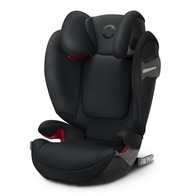 CYBEX Solution S-Fix Highback Booster - Lavastone Black