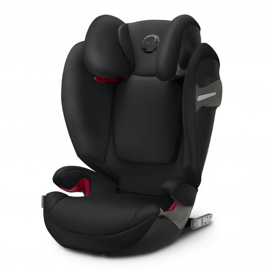 CYBEX Solution S-Fix Highback Booster - Lavastone Black
