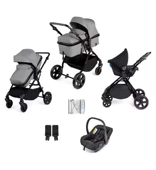 Ickle Bubba Comet 3-in-1 Travel System Black/Space Grey