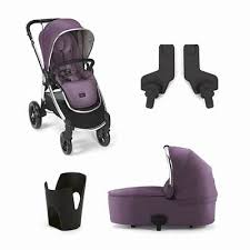 Mamas & Papas Ocarro Pram & Pushchair - Plum Wine