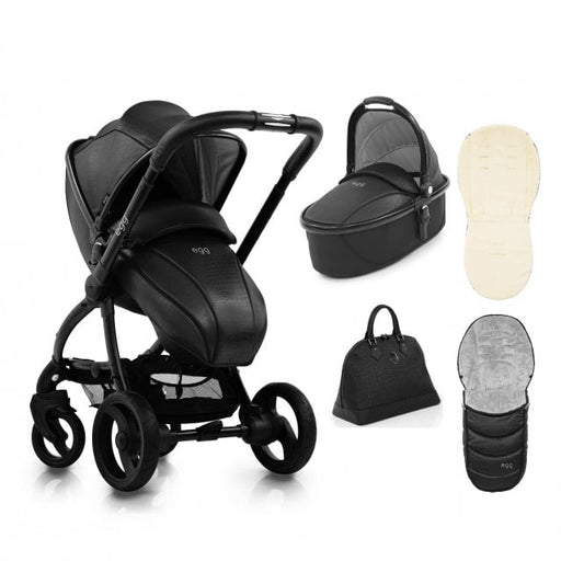 EGG Special Edition Stroller Luxury Bundle - Jurassic Black