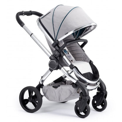 iCandy Peach 5 Pushchair and Carrycot - Dove on Chrome Chassis
