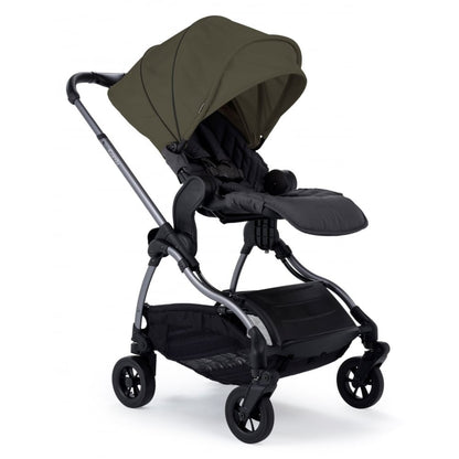 ICandy Raspberry Pushchair & Pram- Khaki on Moonrock Chassis