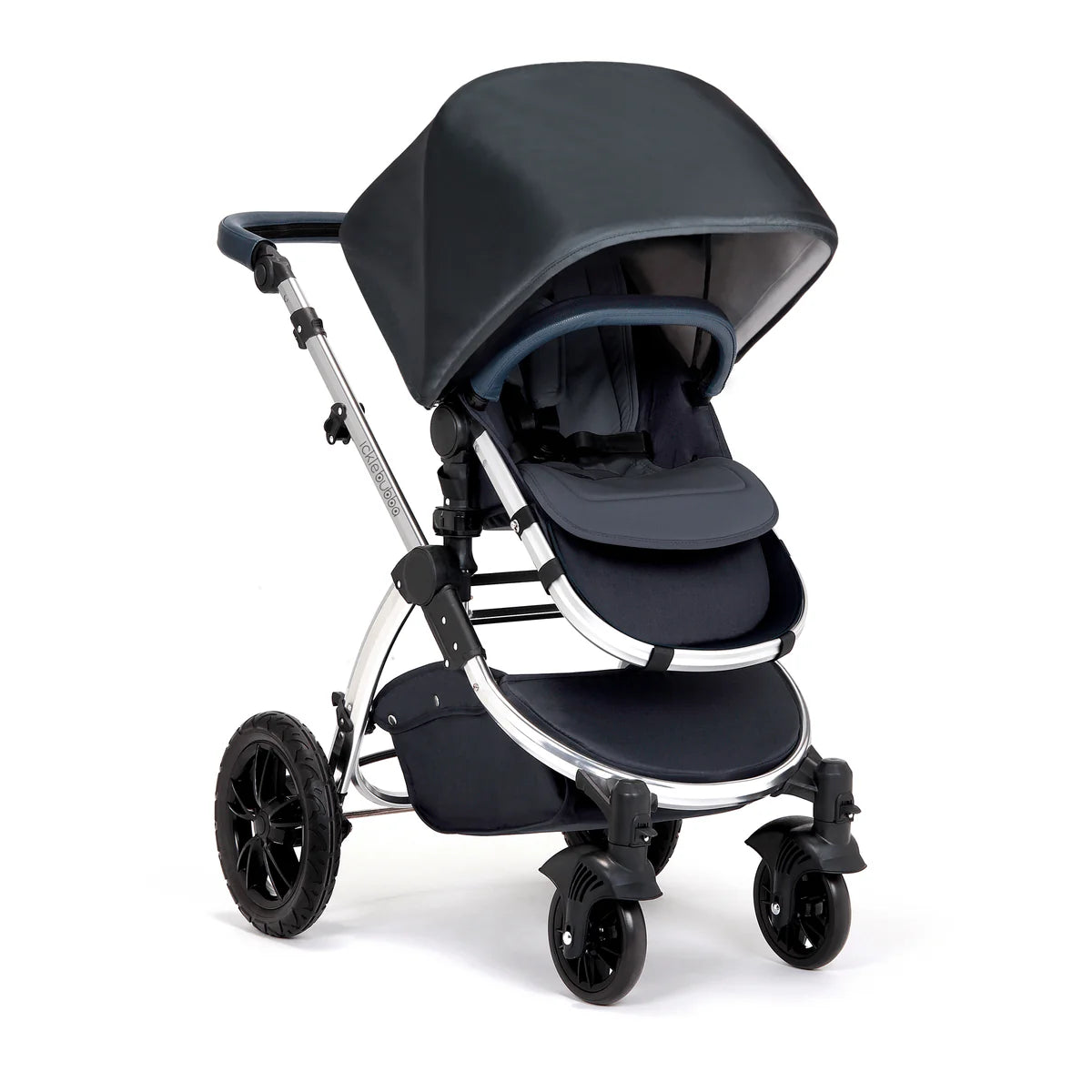 Ickle Bubba Stomp V4 2-in-1 Pushchair Chrome/Blueberry