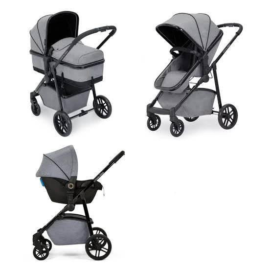 Ickle Bubba Moon 3 in 1 Travel System – Space Grey