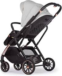 Lejoux+ Baby Pram Stroller Pushchair 0 Months + - Limited Edition White