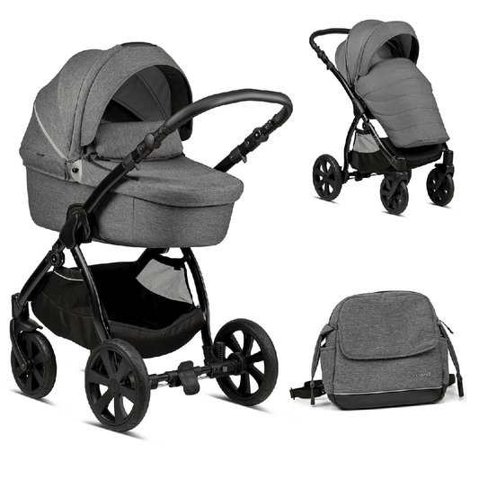 Noordi Fjordi 2 in 1 Pushchair – Dark Grey