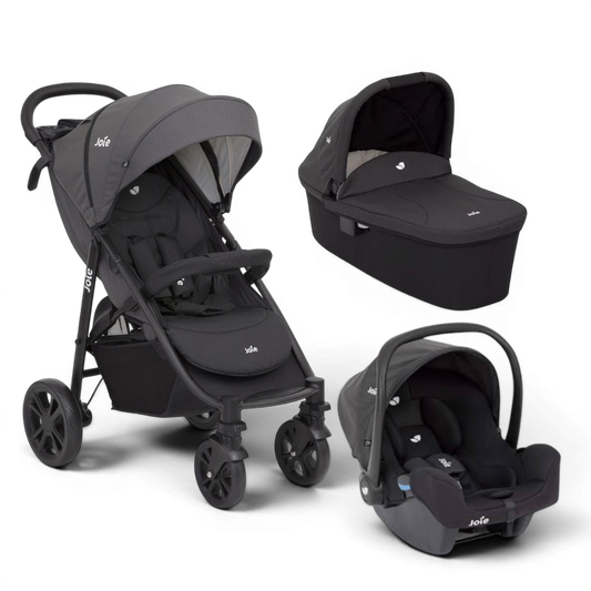 JOIE Litetrax 4  Travel System 3 in 1 - Coal