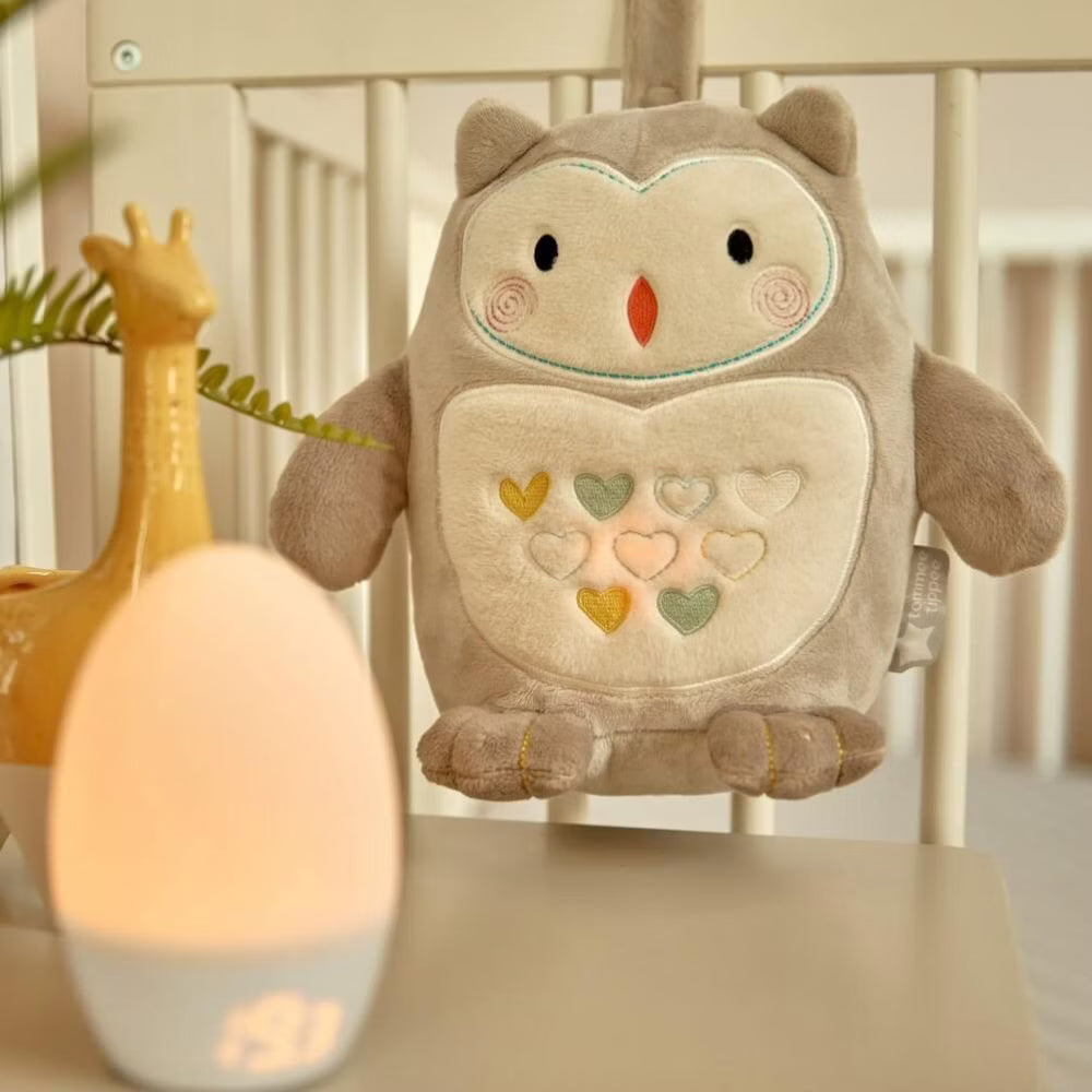 Gro Ollie the Owl Sound Machine and Night Light Rechargeable