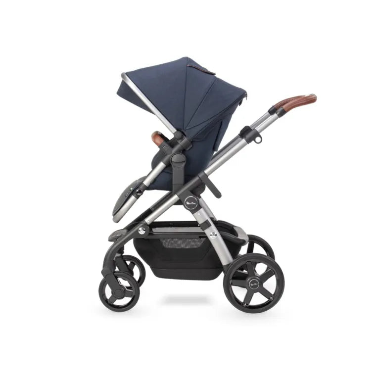 Silver Cross Wave 2 in 1 Pram & Pushchair – Indigo