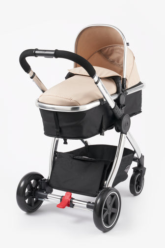 Mothercare 4-Wheel Journey Travel System - Sand/Chrome