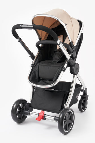Mothercare 4-Wheel Journey Travel System - Sand/Chrome