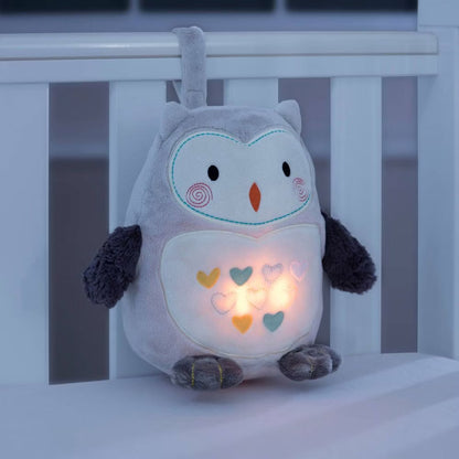 Gro Ollie the Owl Sound Machine and Night Light Rechargeable