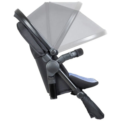 Phil & Teds Voyager V6 Double Stroller - Grey Marl