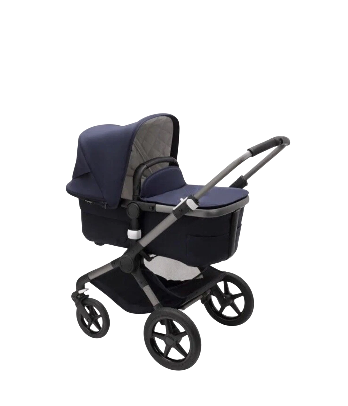 Bugaboo Fox 2 Pram & Pushchair Black Chassis/ Classic Navy